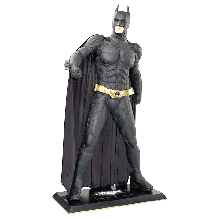 custom-made fiberglass Batman sculpture