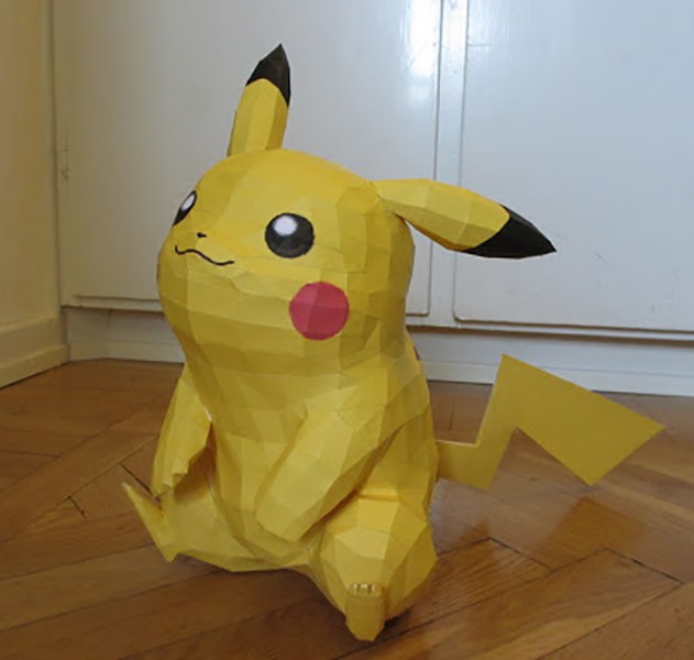 Fascinant Pikachu sculptures