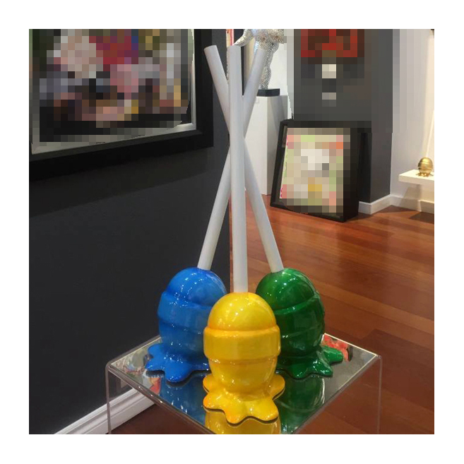 Lollipop statue fiberglass