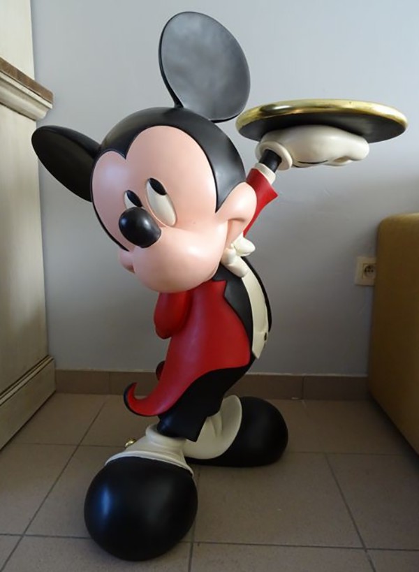 Outdoor large size mickey mouse sculpture