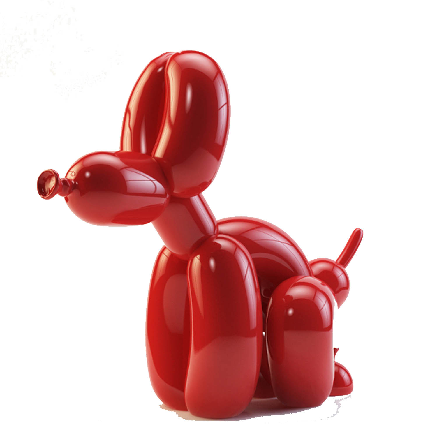 art statue fiberglass balloon dog art statue