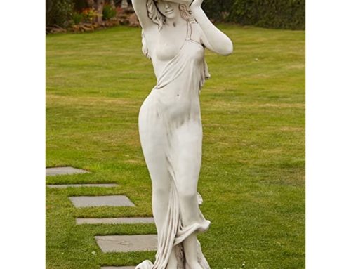 life size sitting woman fiberglass statue for garden decoration