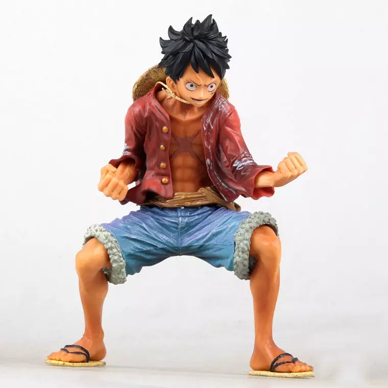 resin luffy statue