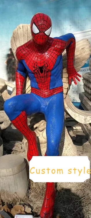 fiberglass spider-man statue