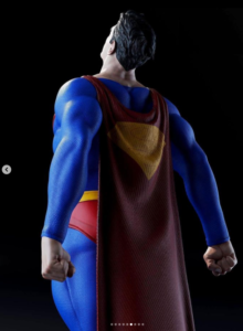 Strong Superman fiberglass sculpture Hero Dream cool decoration 4