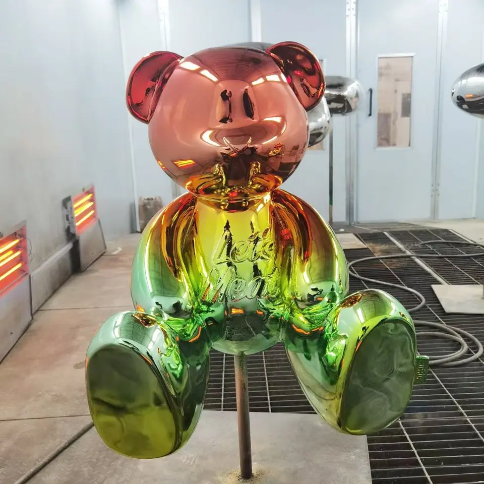 Fiberglass Bear Sculpture