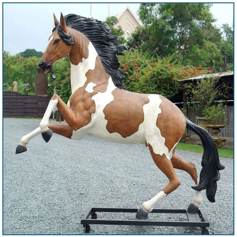 fiberglass horse statue