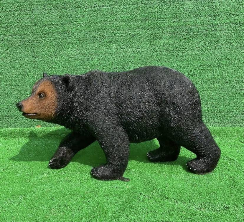 resin bear sculpture