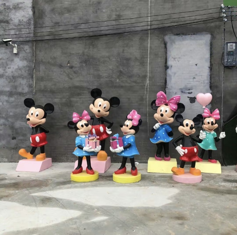 mickey mouse resin decorative items