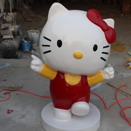 fiberglass hello kitty statue