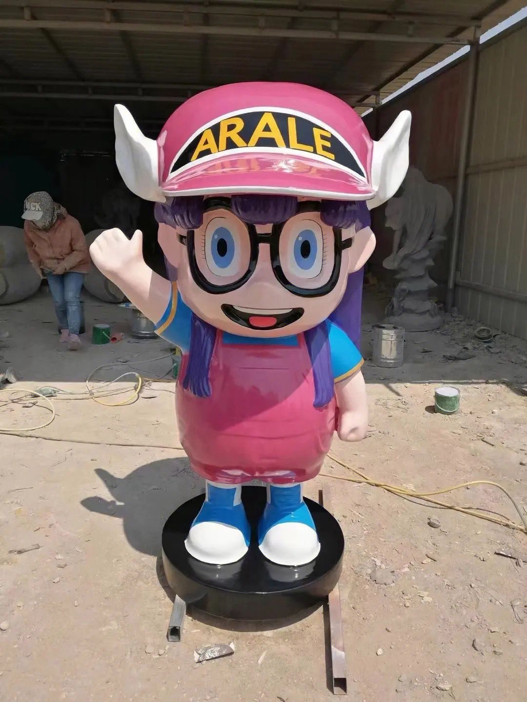 Arale statues resin crafts