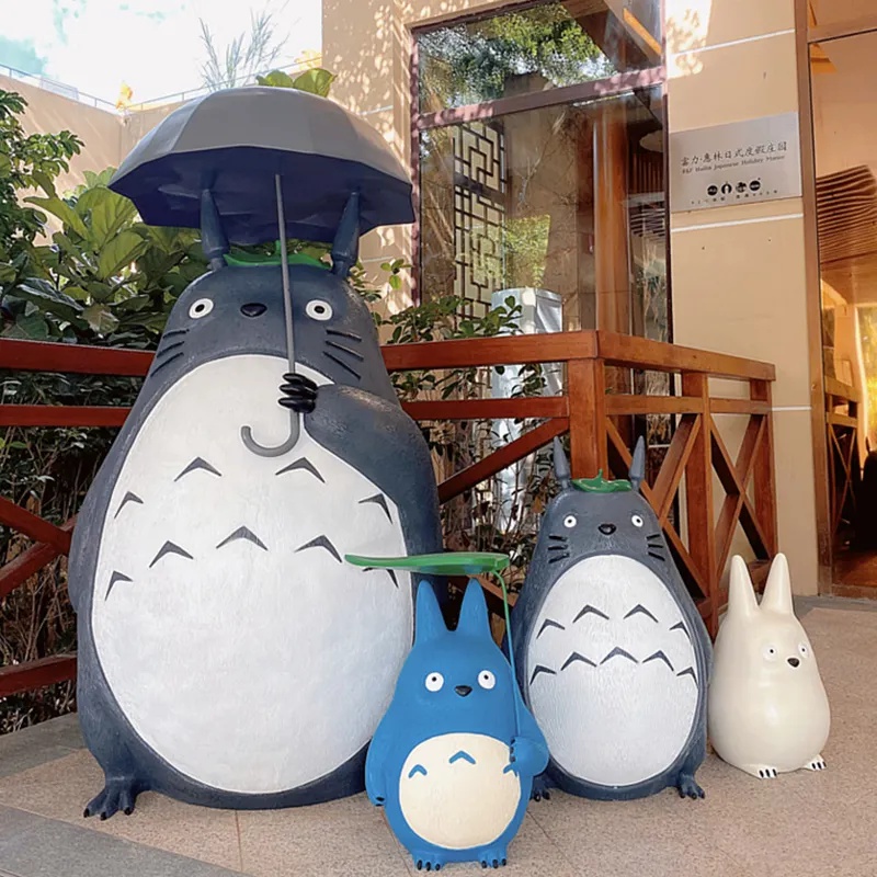 fiberglass Totoro sculpture (2)