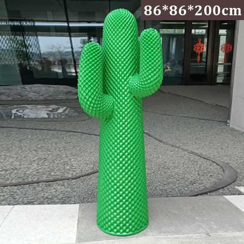 fiberglass cactus coat rack statue (2)