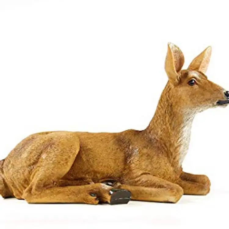 Factory price Manufacturer Supplier Garden decoration doe family resin deer statue3