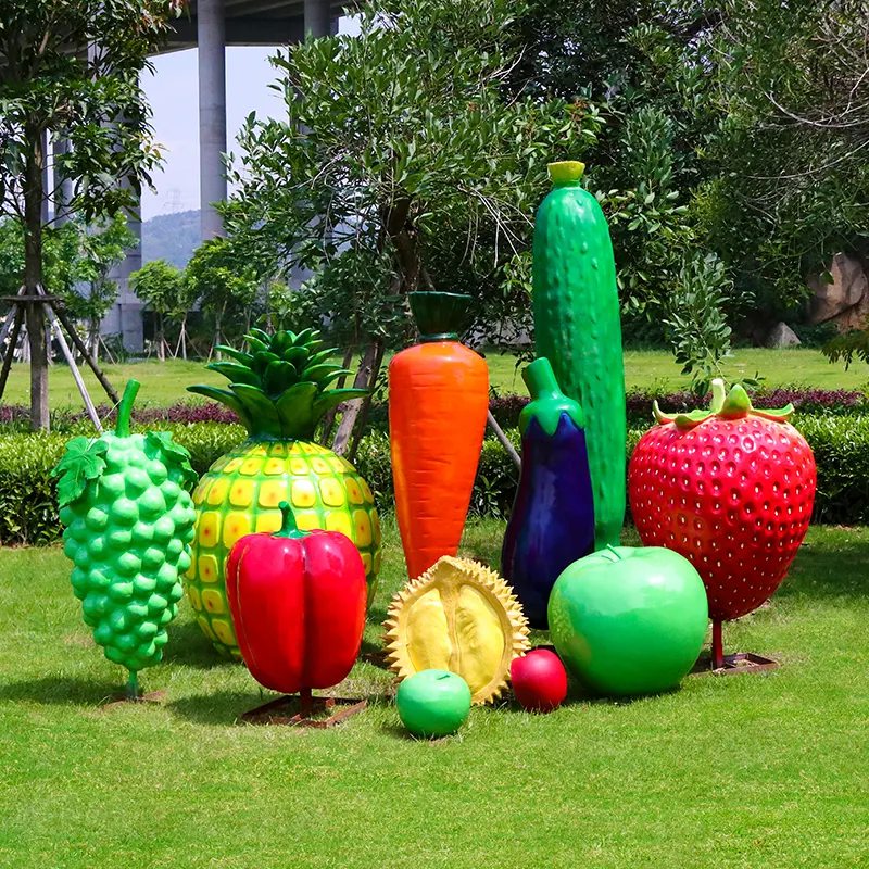 Vegetable Fiberglass Sculpture 