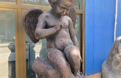 fiberglass Little angel Cupid statue