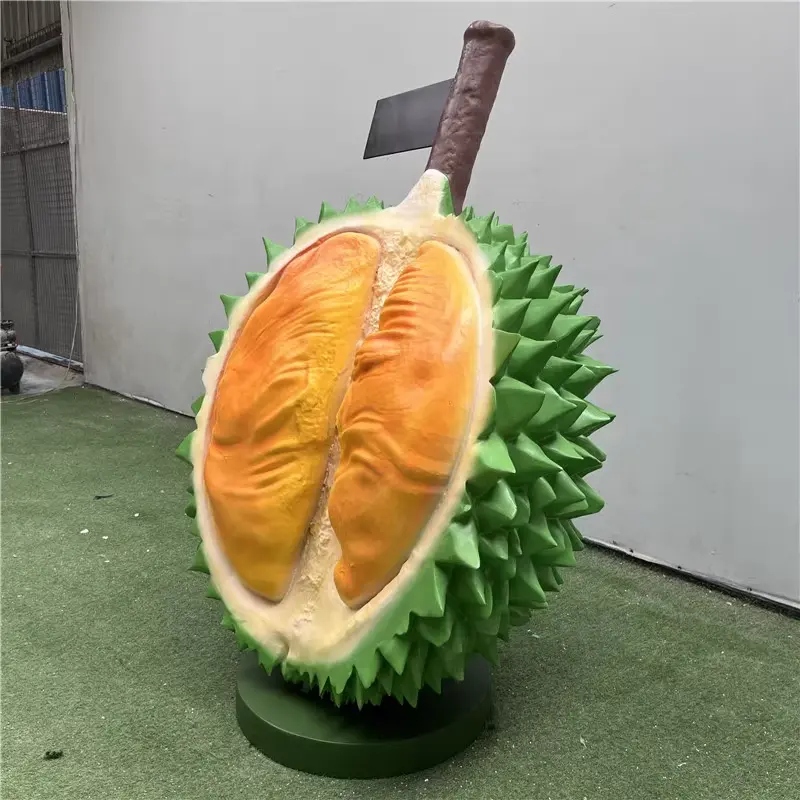  durian fruits sculpture