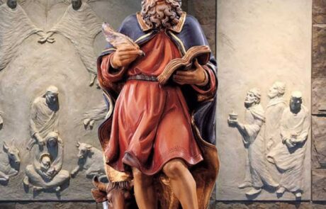 St.Luke statue sculpture
