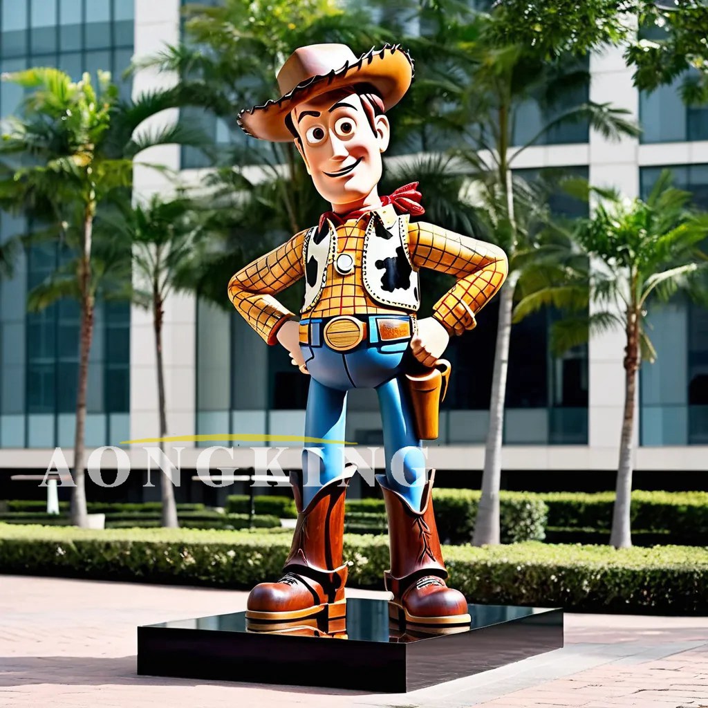 fiberglass toy story woody statue for sale