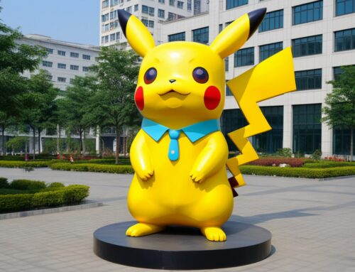 life size pikachu statue
