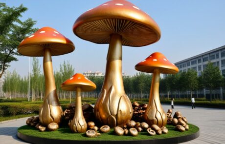 resin mushroom statue bulk